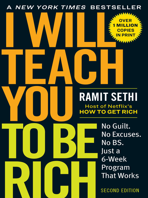 Cover of I Will Teach You to Be Rich